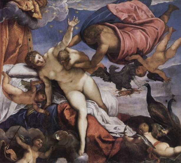 Tintoretto pinta El origen de la Vía Lactea